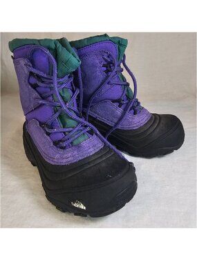 The North Face Alpenglow V Waterproof Boot 11K Peak Purple/Evergreen